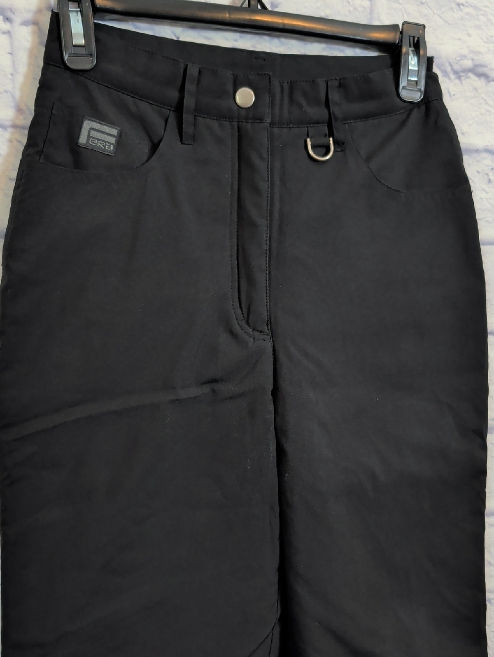 Fera International Black Insulated Ski/Snow Pants - Size 4R